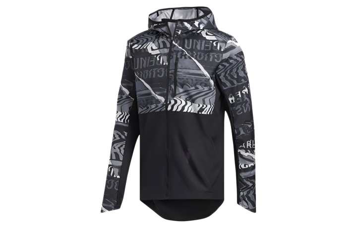 Adidas Adidas Jackets Men's Black Hooded Moderate Other