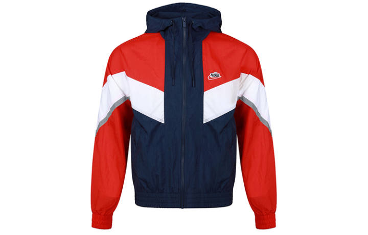 Nike Nike Jackets Men's Red Hooded Moderate Other