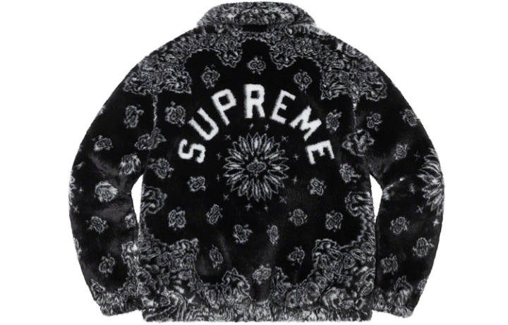 Supreme Supreme Bandana Faux Fur Bomber Jacket