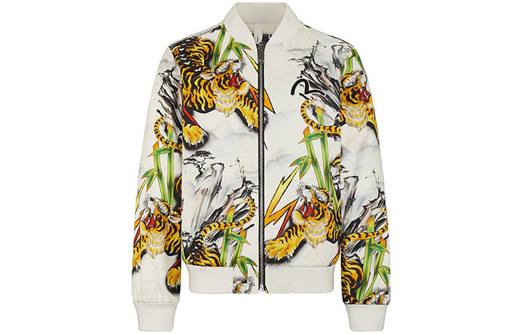EVISU EVISU Jackets Men's Multicolor Baseball Collar Moderate Other