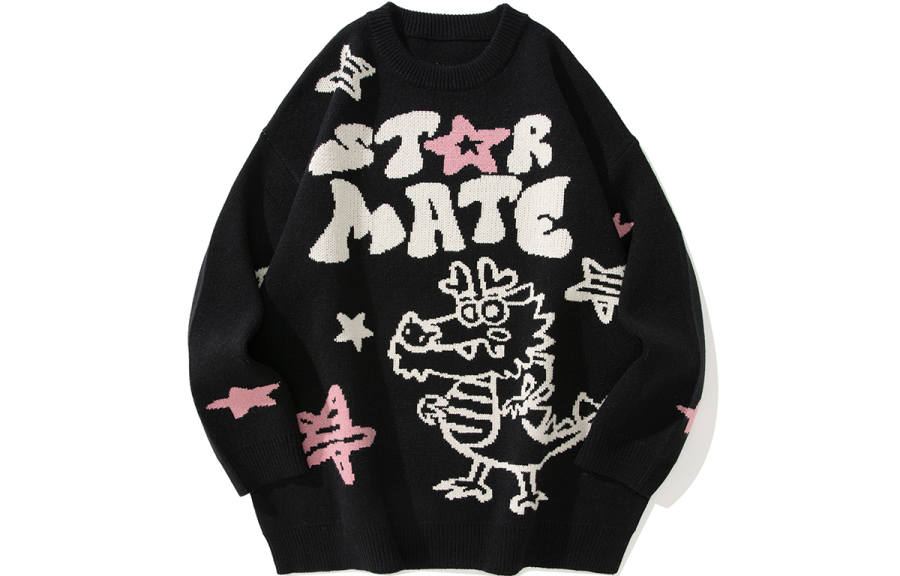 STORMATE Knitwear Unisex Crew Neck Thickened Base Layer