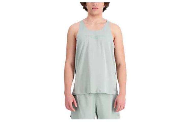 New Balance New Balance Tank Tops Men's Green Crew Neck Moderate Other