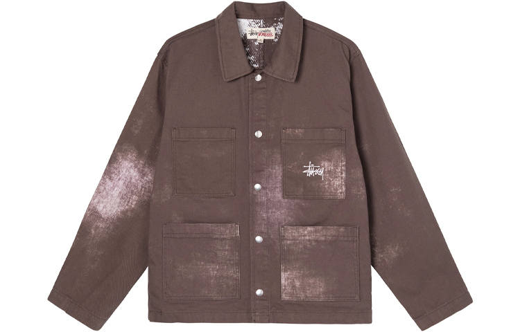 Stussy Stussy Spotted Bleach Chore Jacket
