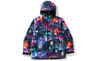 A BATHING APE Shark Series Jacket Men's Black