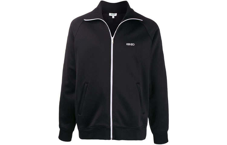 KENZO KENZO Jackets Men's Black Stand Collar Thickened Other