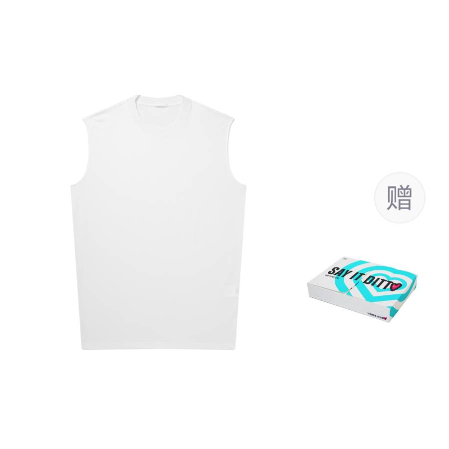 Nice Rice Nice Rice Tank Tops Men's Crew Neck Moderate Other