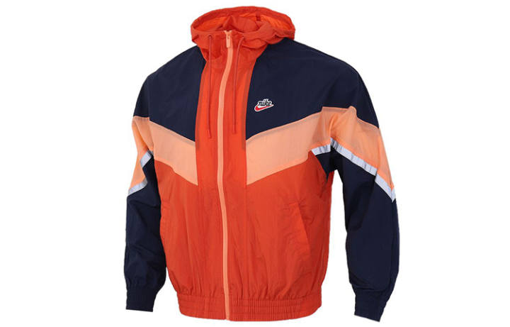 Nike Nike Jackets Men's Orange Hooded Moderate Other