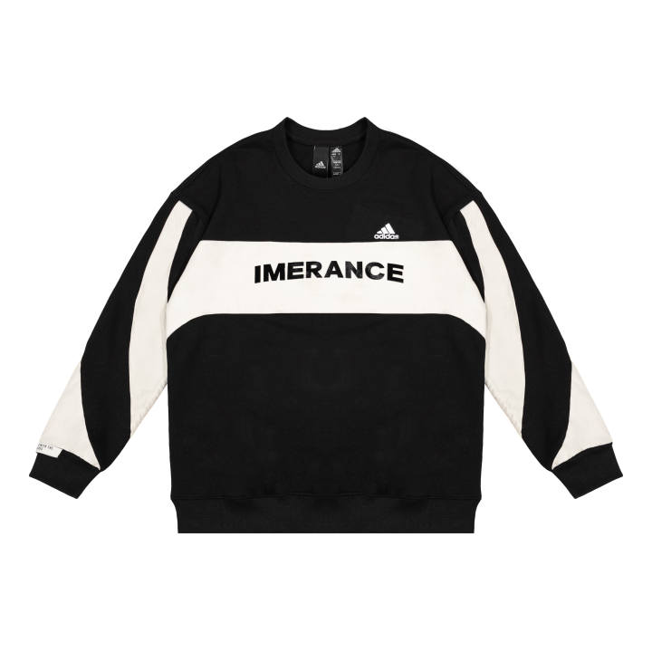 Adidas Adidas Sweatshirts Unisex Black Crew Neck Moderate Other