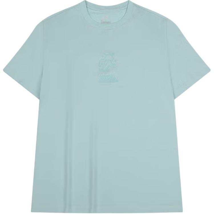 361° T Shirts Unisex Tide Teal Crew Neck Moderate Straight Fit