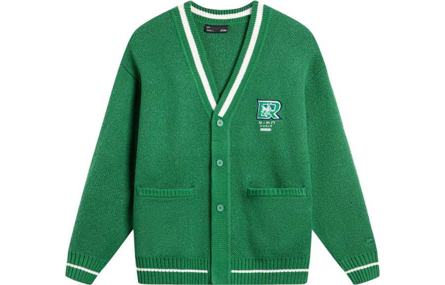 Li-Ning Li Ning Sports Life Collection Knitwear Men's Turquoise Green