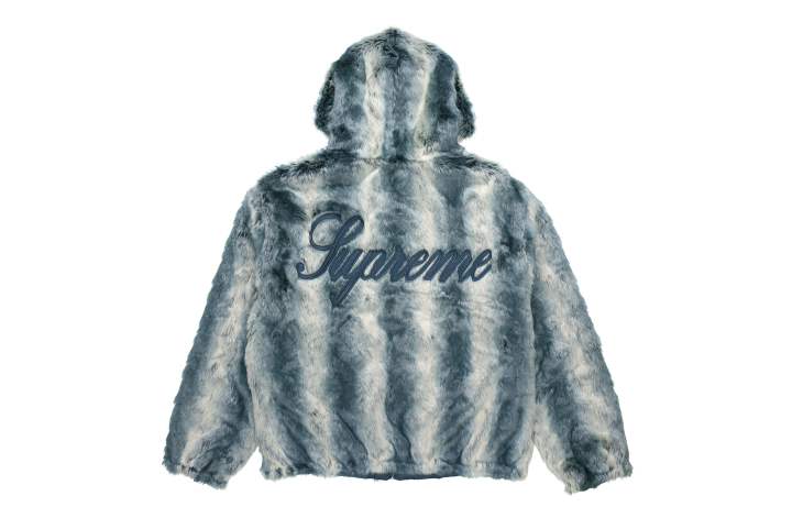 Supreme Supreme Faux Fur Reversible Hooded Jacket