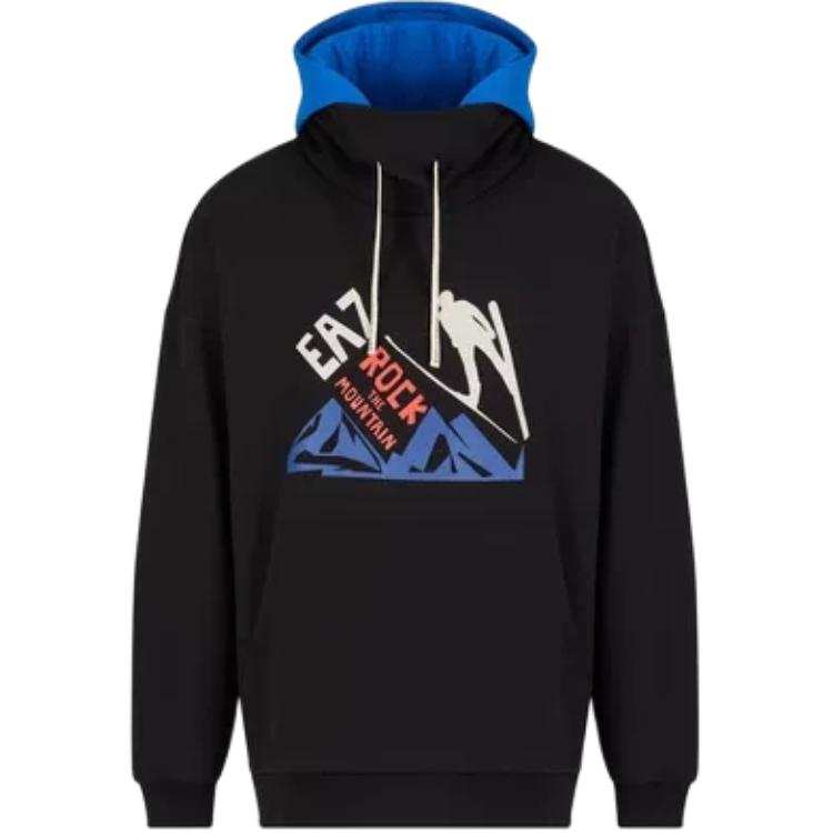 EMPORIO ARMANI EA7 FW24 Sweatshirt Men's Black