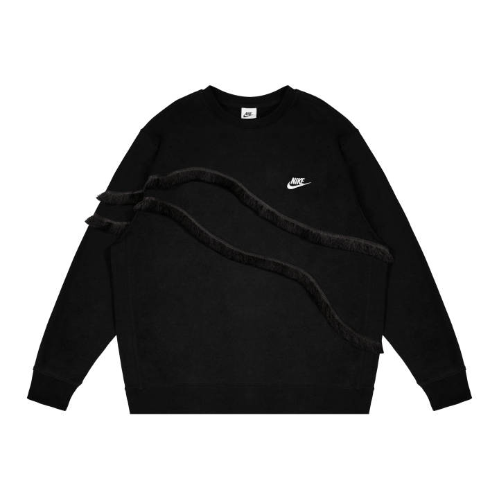 Nike Nike Sweatshirts Unisex Black Crew Neck Moderate Regular