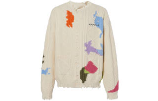 ROCAWEAR Sweaters Unisex Crew Neck Moderate Cardigan