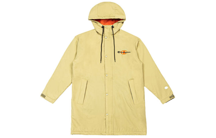 Champion Grass Stitched Logo Fleece Lined Casual Jacket Japan Version Unisex Light Green