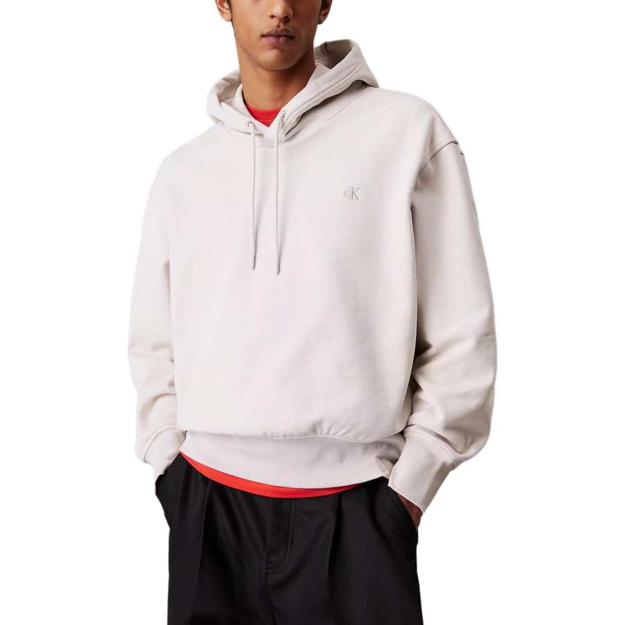 CALVIN KLEIN Sweatshirt Europe Version Men's White