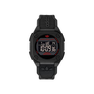 Adidas Originals Wrist Watches Electronic Movement Resin Strap Black Dial Unisex