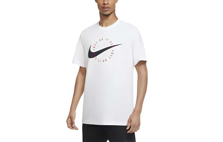 Nike Nike T Shirts Men's White Crew Neck Moderate