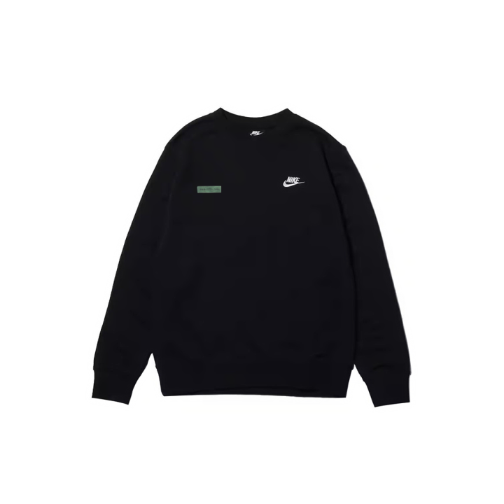 Nike Nike Sweatshirts Men's Black Crew Neck Moderate Regular