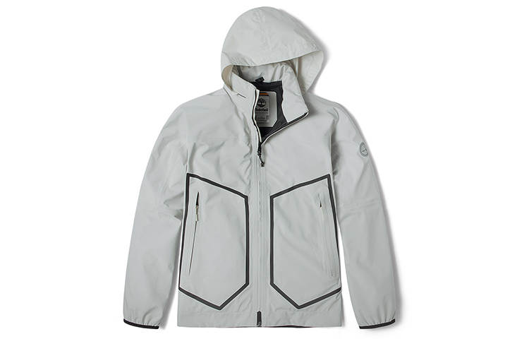 Timberland Jackets Men's White Sand Hooded Moderate Other
