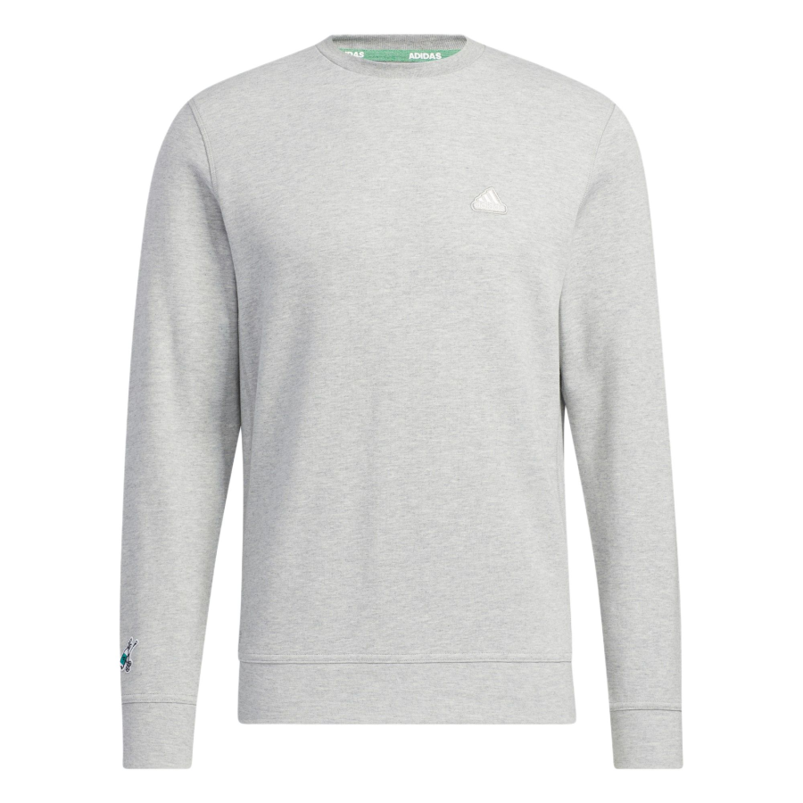 Adidas Adidas Sweatshirts Men's Gray Crew Neck Moderate