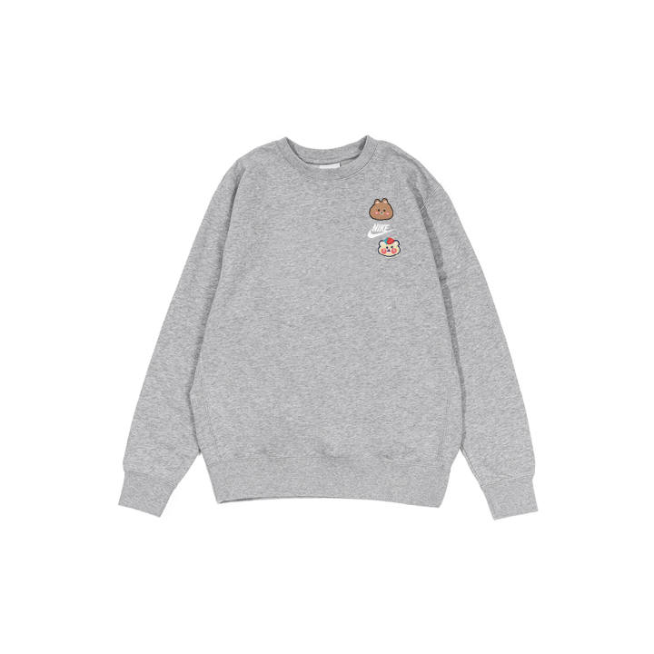 Nike Nike Sweatshirts Men's Gray Crew Neck Moderate Other