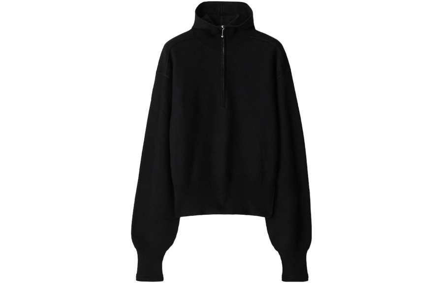 Burberry 【Previous Season】half-zip wool jumper