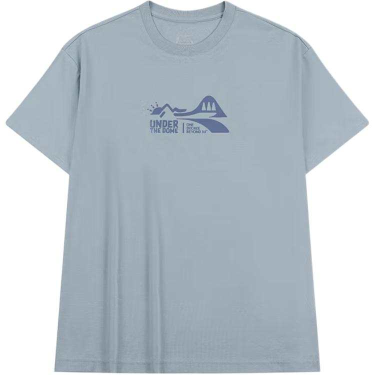 361° T Shirt Unisex Hot Spring Blue