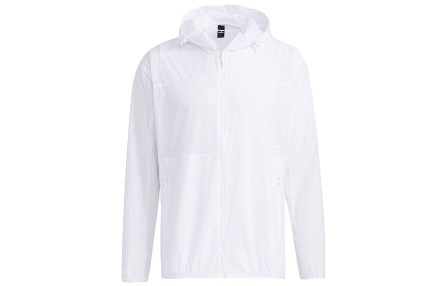 Adidas Adidas Jackets Men's White Hooded Moderate Other