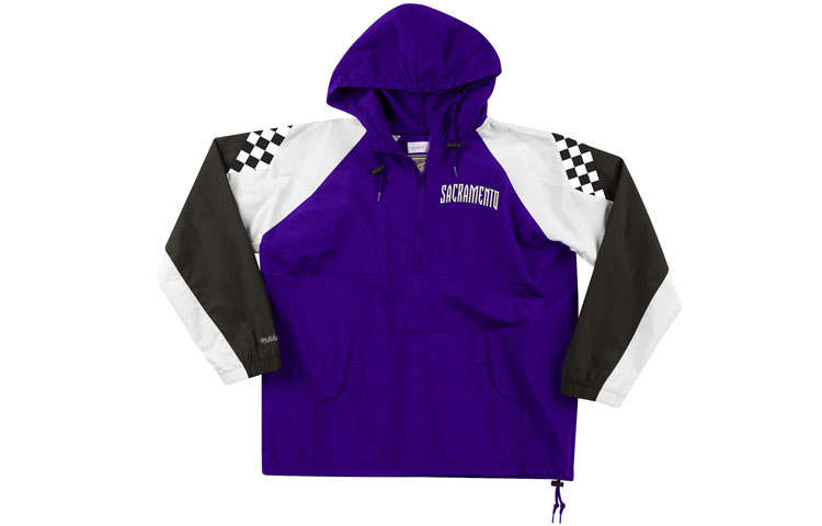 Mitchell Ness Jackets Unisex Purple Hooded Moderate Other