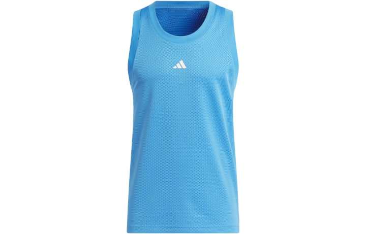 Adidas Adidas Tank Tops Men's Blue Crew Neck Moderate Other