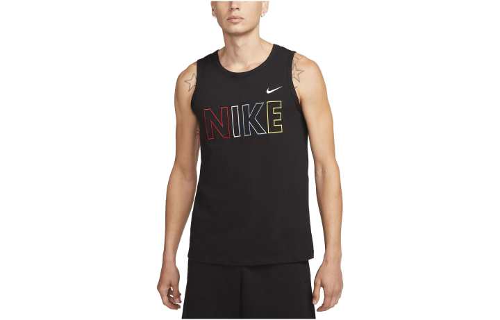 Nike Nike Tank Tops Men's Black Crew Neck Moderate Other