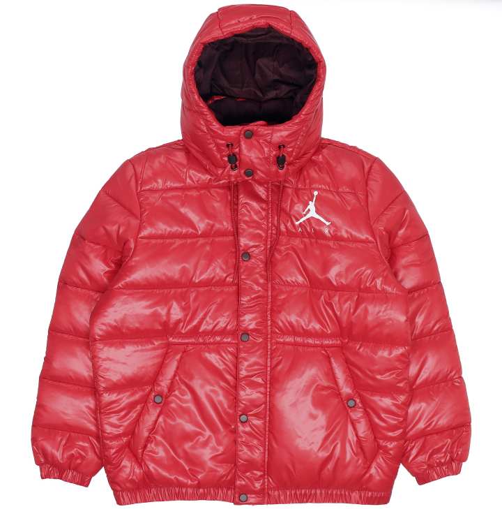Jordan Jordan Jackets Men's Gym Red Detachable Hood Thickened Other