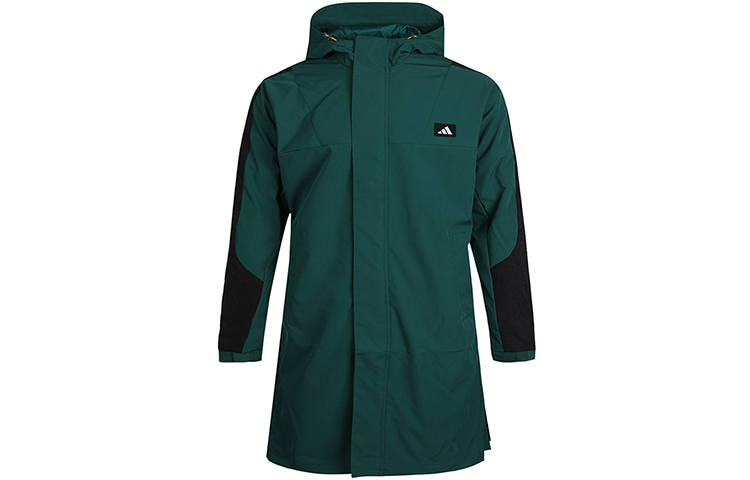 Adidas Adidas Jackets Men's Green Hooded Moderate Other
