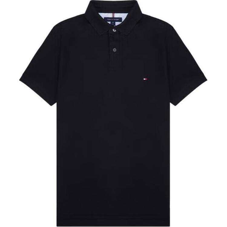 Tommy Hilfiger Polo Shirt Men's Black