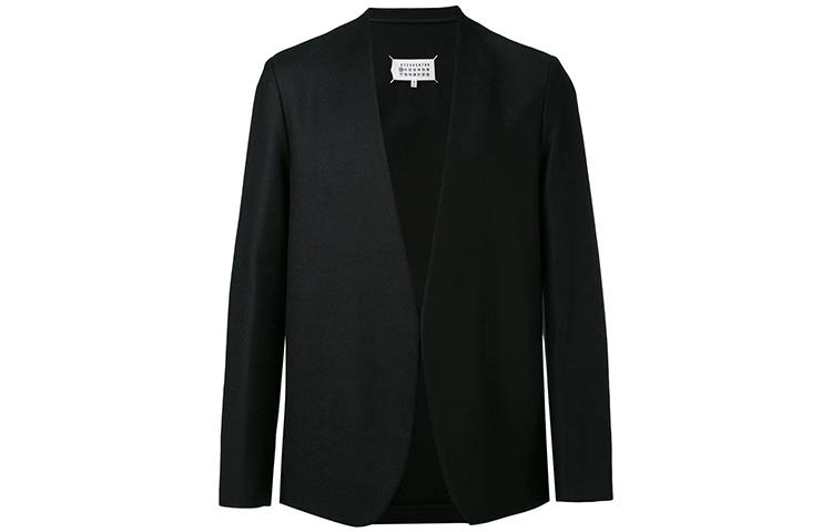 Maison Margiela Collarless Tailored Blazer