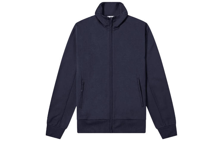 Y-3 Y 3 Jackets Men's Marine Blue Stand Collar Moderate Other