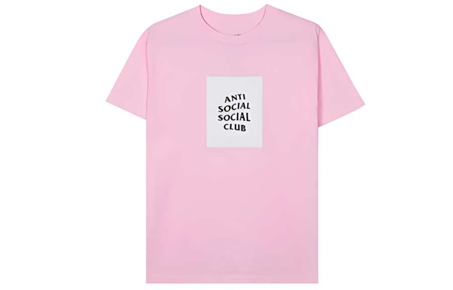 ANTI SOCIAL SOCIAL CLUB T Shirt Unisex Pink