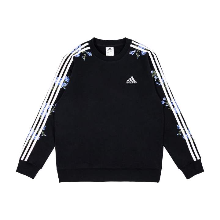 Adidas Adidas Sweatshirts Unisex Black Crew Neck Moderate Regular