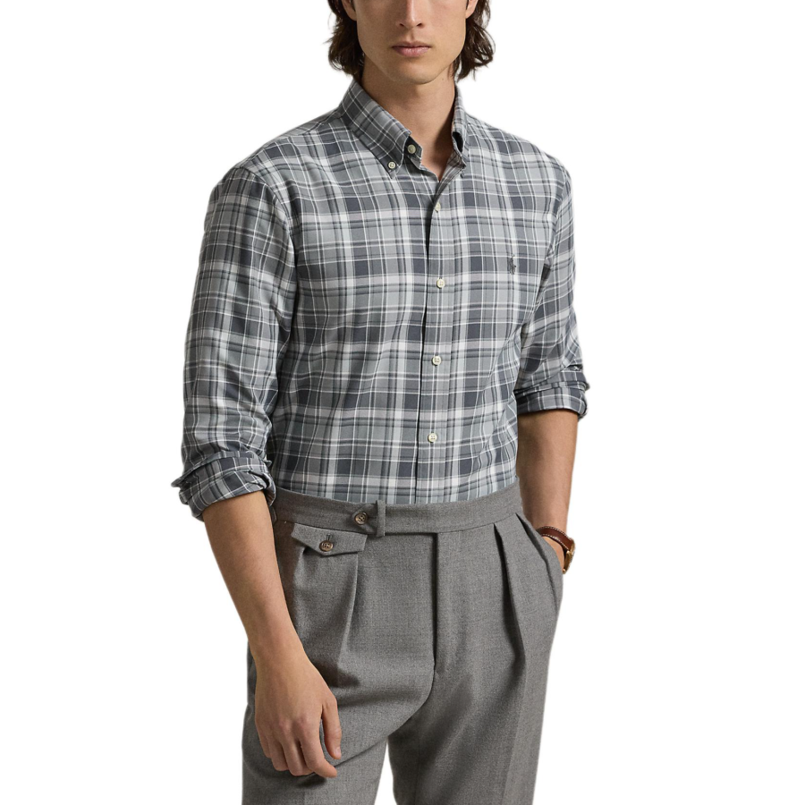 Polo Ralph Lauren Shirt Classic Version Men's Gray