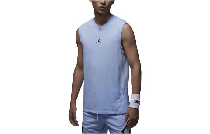 Jordan Jordan Apparel Collection Tank Tops Men's Blue Crew Neck Thin Other