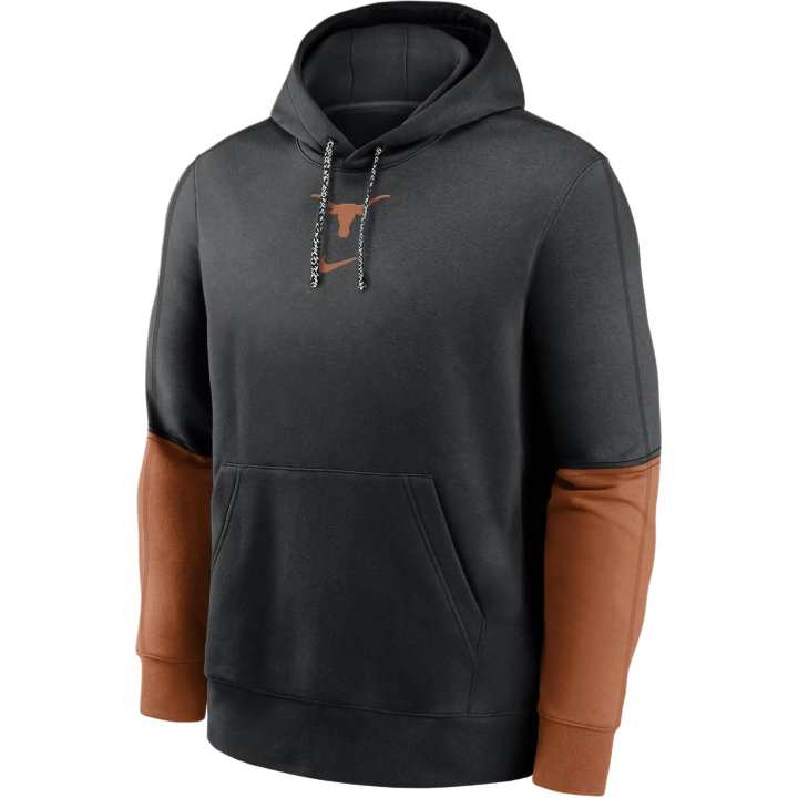Nike Nike Texas Longhorns Sideline Team Issue Club Men's Nike College Pullover Hoodie