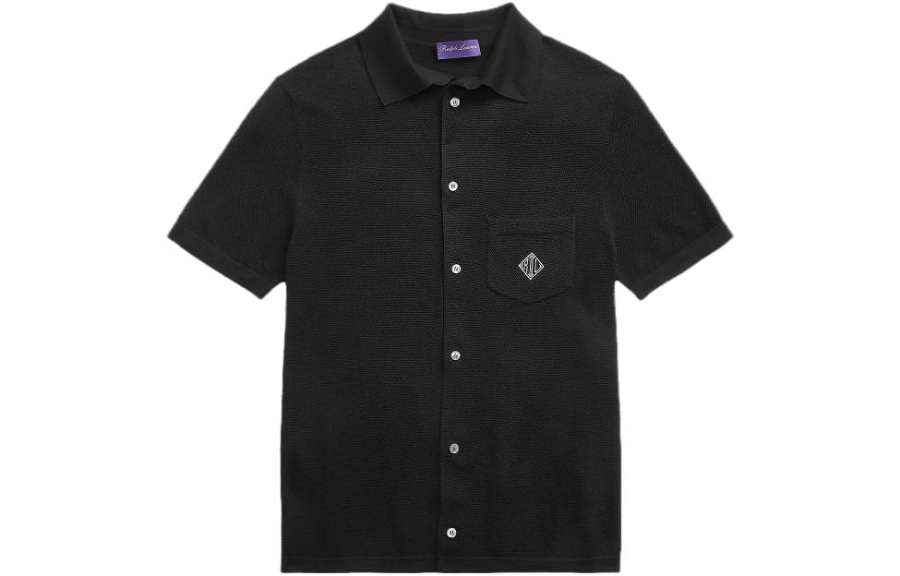 Ralph Lauren Purple Label SS23 Knitwear Men's Black
