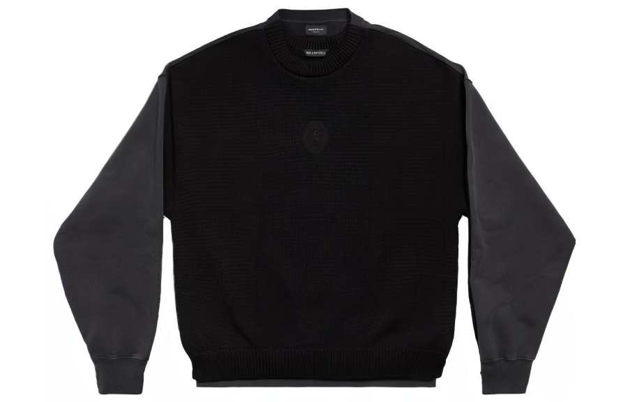 Balenciaga Balenciaga FW23 Knitwear Loose Fit Men's Black