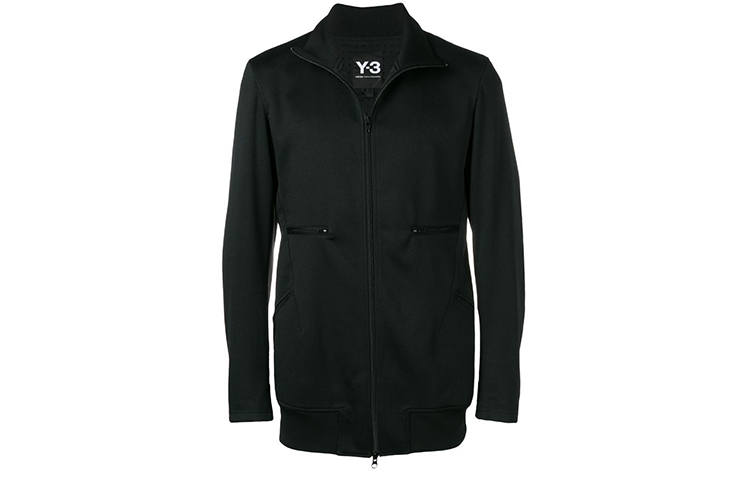 Y-3 Y 3 Jackets Men's Black Stand Collar Moderate Other