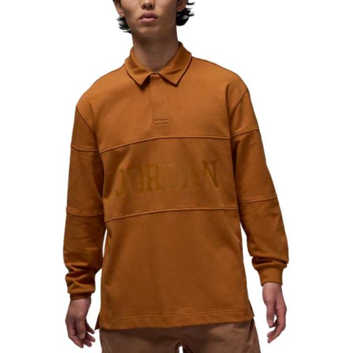 Jordan JORDAN Essentials Men's Long-Sleeve Rugby Top