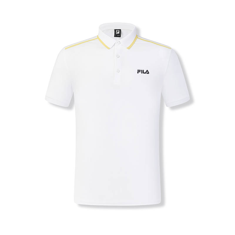 FILA Polo Shirt Men's Jade White