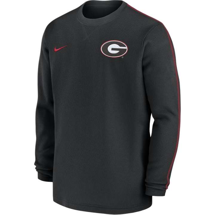 Nike Nike Georgia Bulldogs Sideline Coach Men's Nike College Long-Sleeve Top