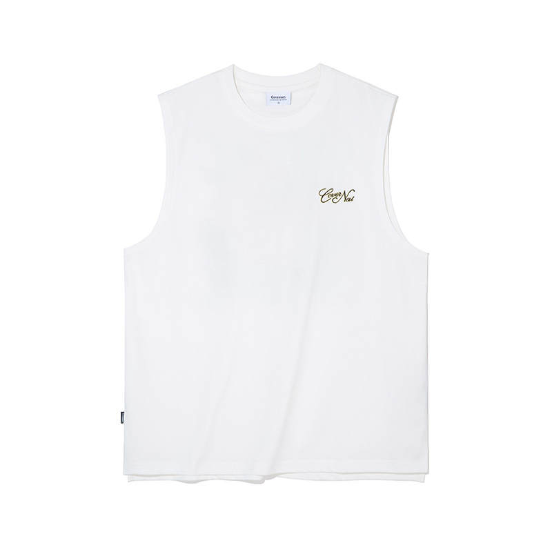 COVERNAT SS24 Tank Top Vest Unisex White