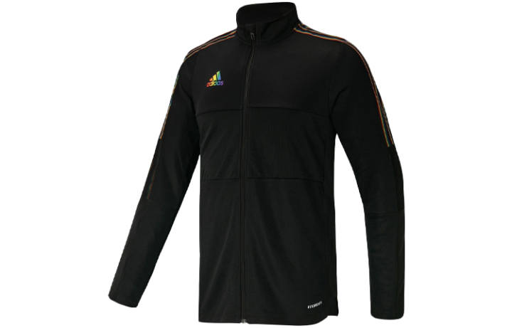 Adidas Adidas Jackets Men's Black Stand Collar Moderate Workwear
